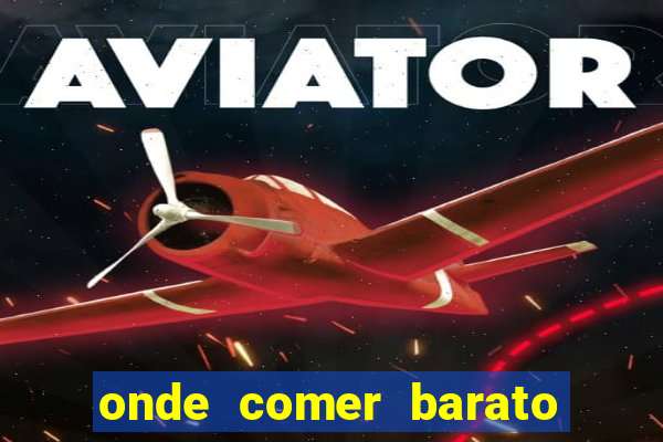 onde comer barato aeroporto santos dumont